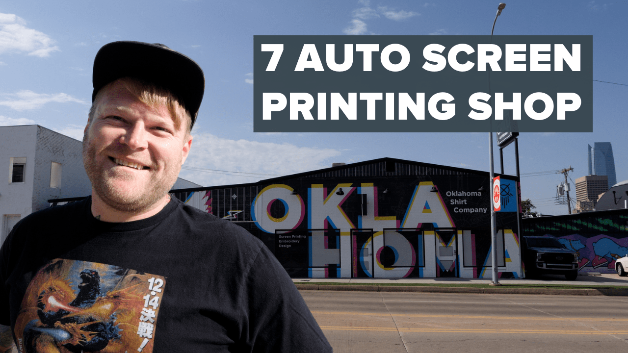 Oklahoma Shirt Company Shop Tour | 7 Presses in Oklahoma? Step Inside