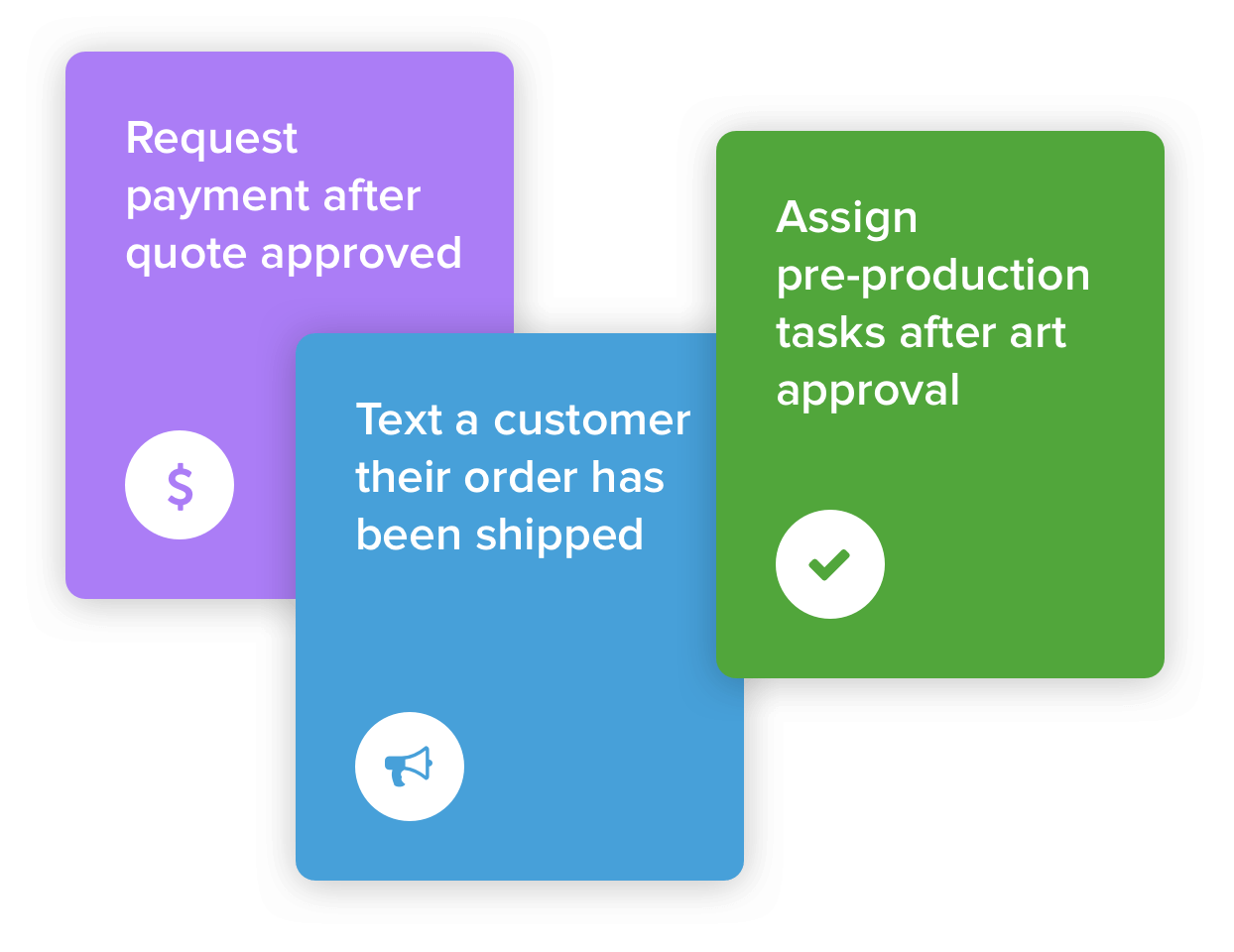 Automate your shop workflow and become more efficient.