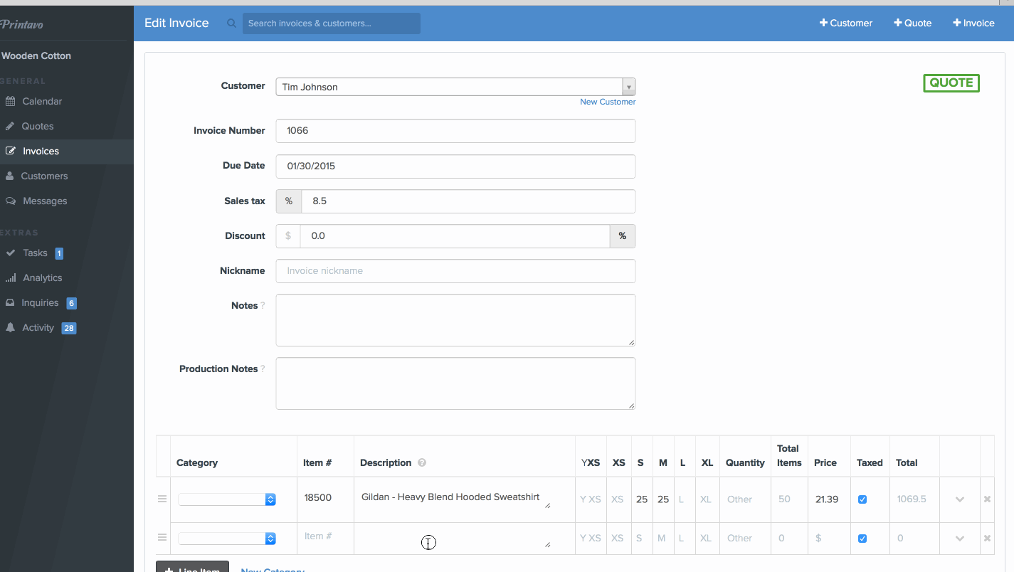 print shop pricing calculator