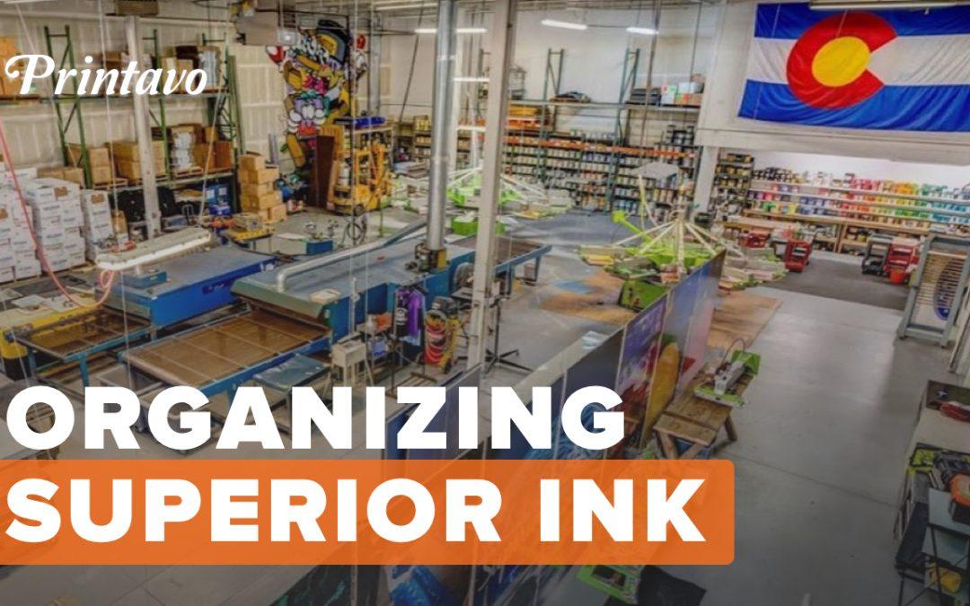 How Superior Ink Manages Their 15,000 ft² Screen Print Shop