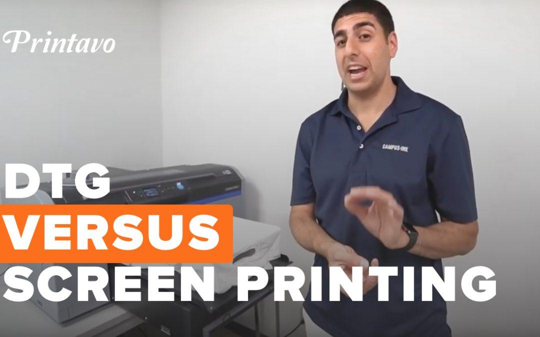 DTG vs. Screen Printing | Pros, Cons, How Much It Costs