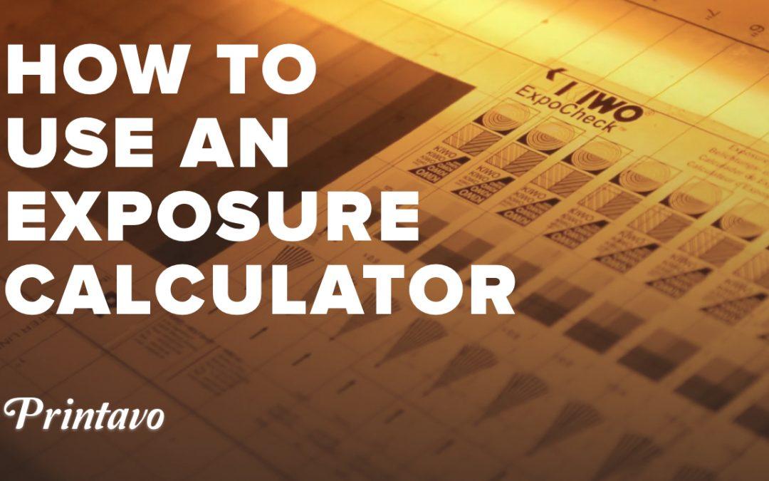 How To: Use An Exposure Calculator For Screen Printing