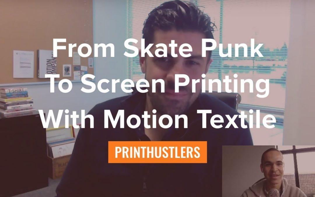 From 90s Skate Punk to World-Class Contract Screen Printing: Motion Textile’s Tom Davenport