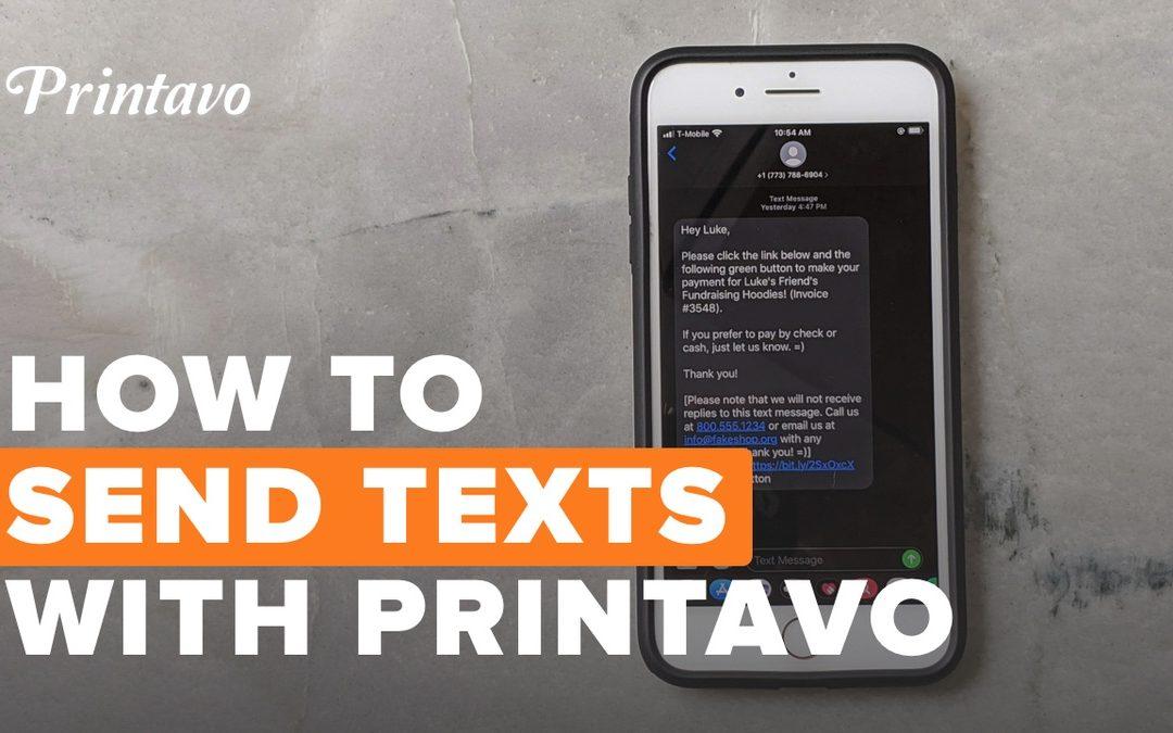 How To: Set Up Twilio and Use Printavo to Send Text Messages