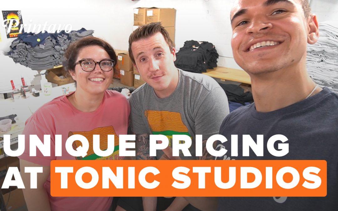 Shop Tour With Tonic Studios | Unique Screen Printing Pricing and 180% Growth