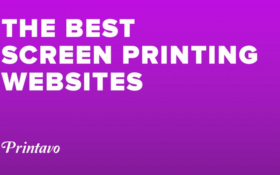 The Best Screen Printing Websites: 9 Inspired Designs