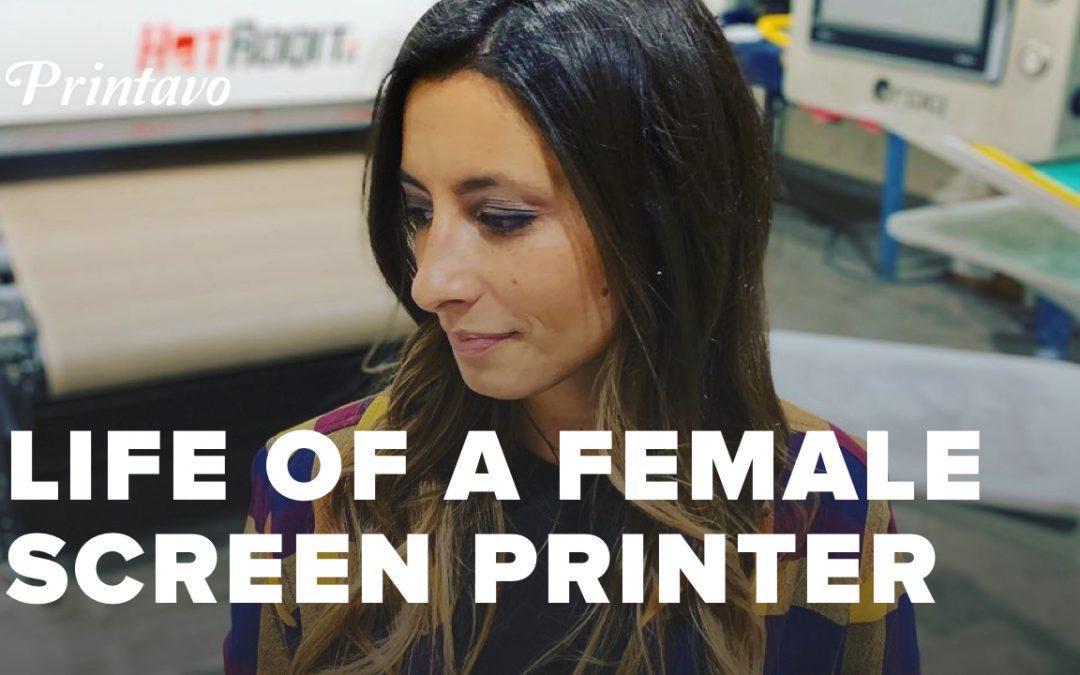 The Life of a Female Screen Printer? Impressions Expo 2020: Alexa from In-House Prints Interviewed
