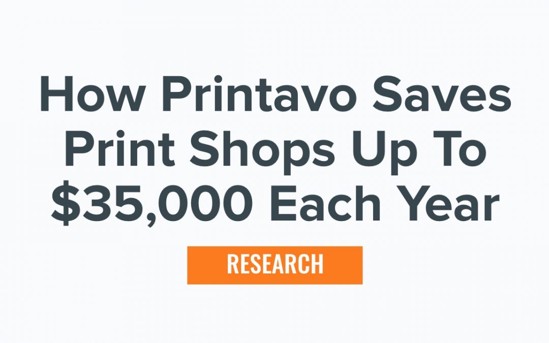 Research: How Printavo Saves Print Shops Up To $35,000 Each Year