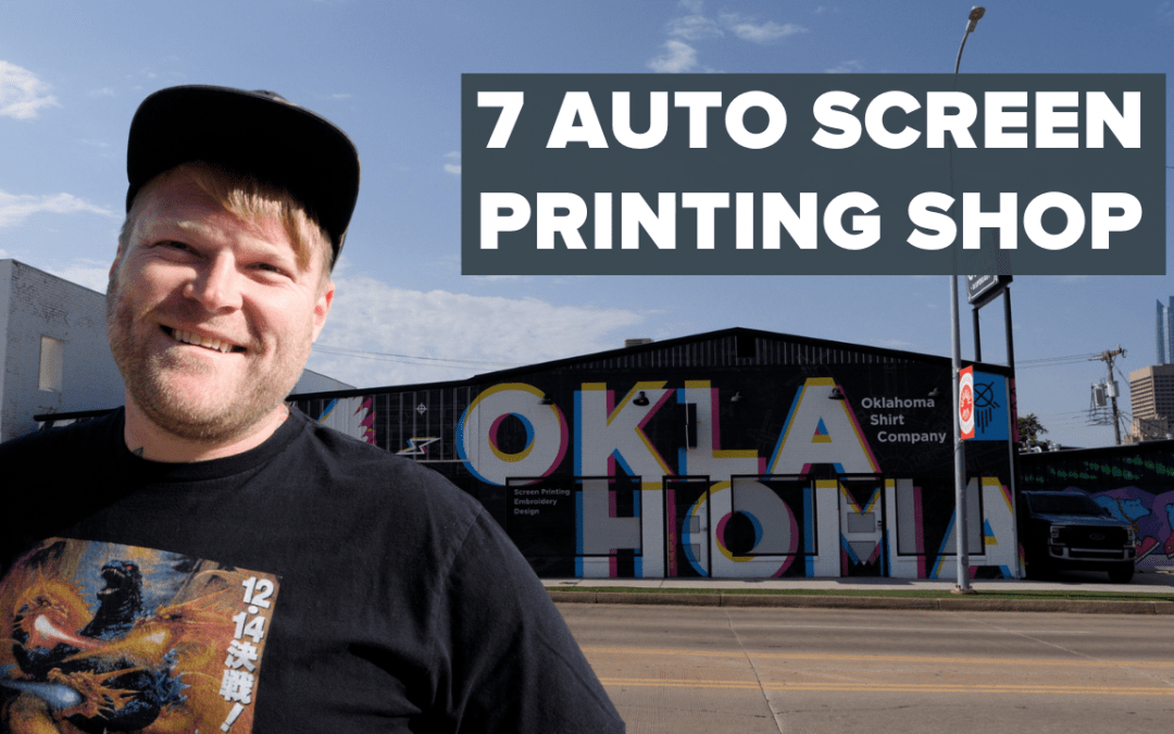 Oklahoma Shirt Company Shop Tour | 7 Presses in Oklahoma? Step Inside