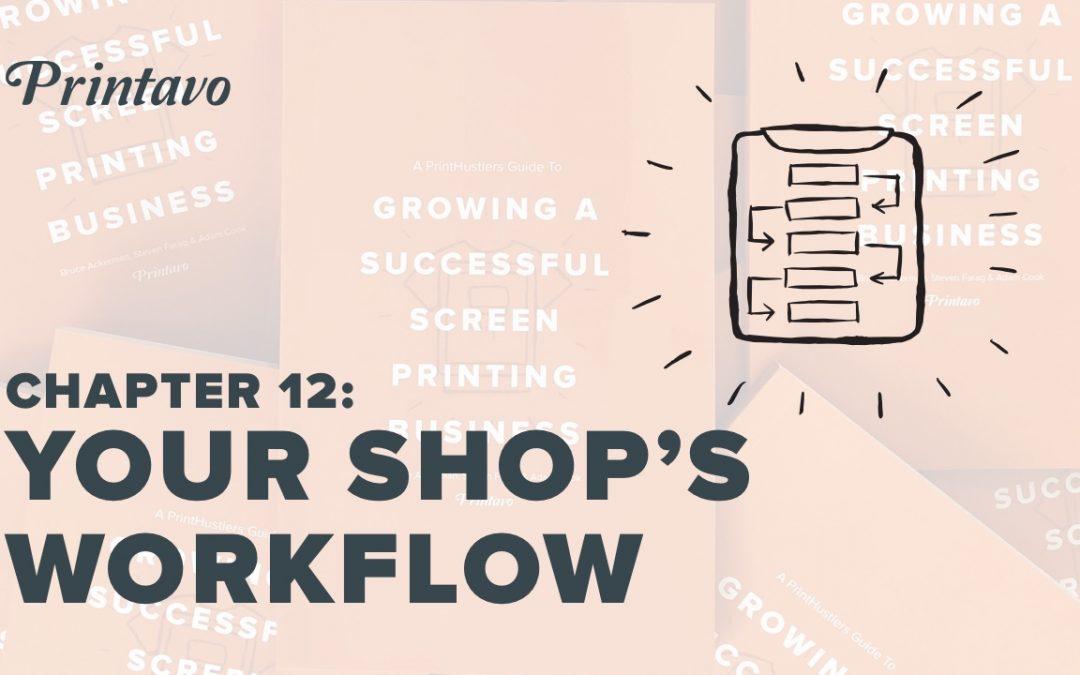 PrintHustlers Guide To: Growing a Successful Screen Printing Business, Chapter 12: Setting Up Your Shop’s Workflow