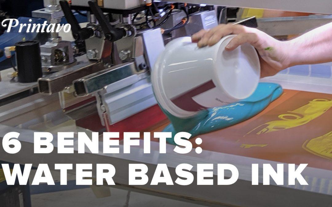 6 Benefits For Screen Printing With Water Based Inks