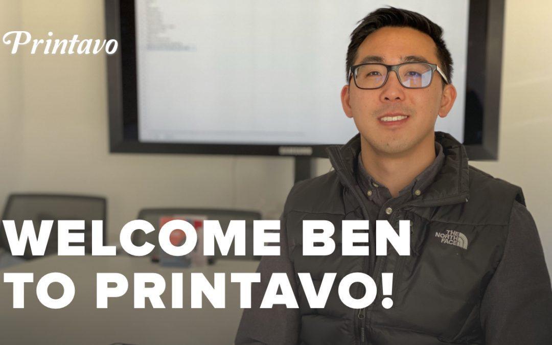 Welcome Ben Liu to Printavo!