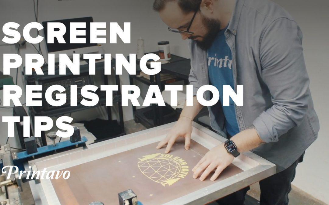 Screen Printing T-Shirt Art Registration Tips (And Template Download)
