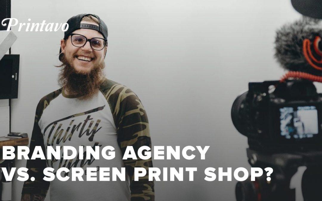 Branding Agency vs. Screen Printing Shop? | Golden Press Studio