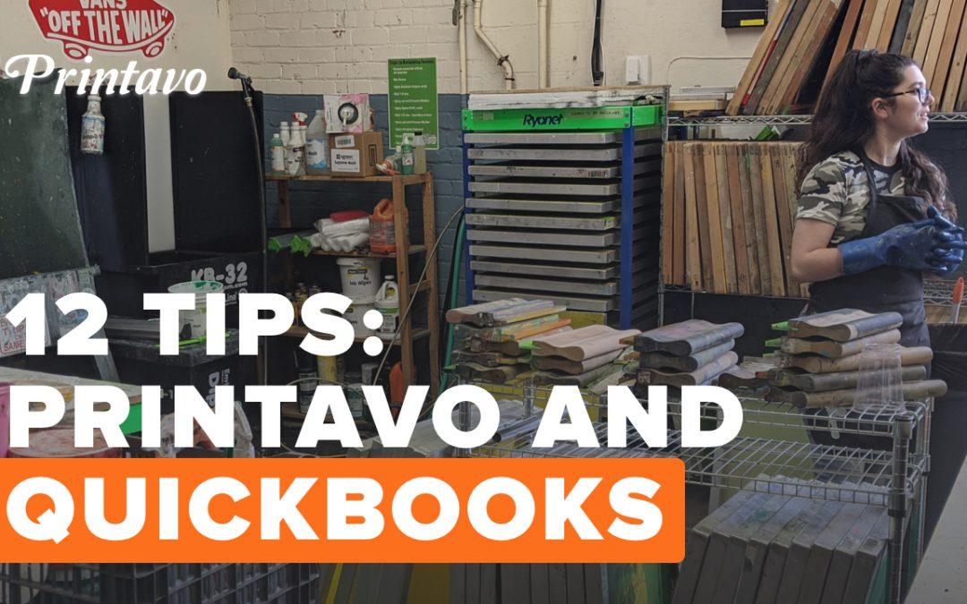 12 Tips for Using Printavo’s QuickBooks Online Export