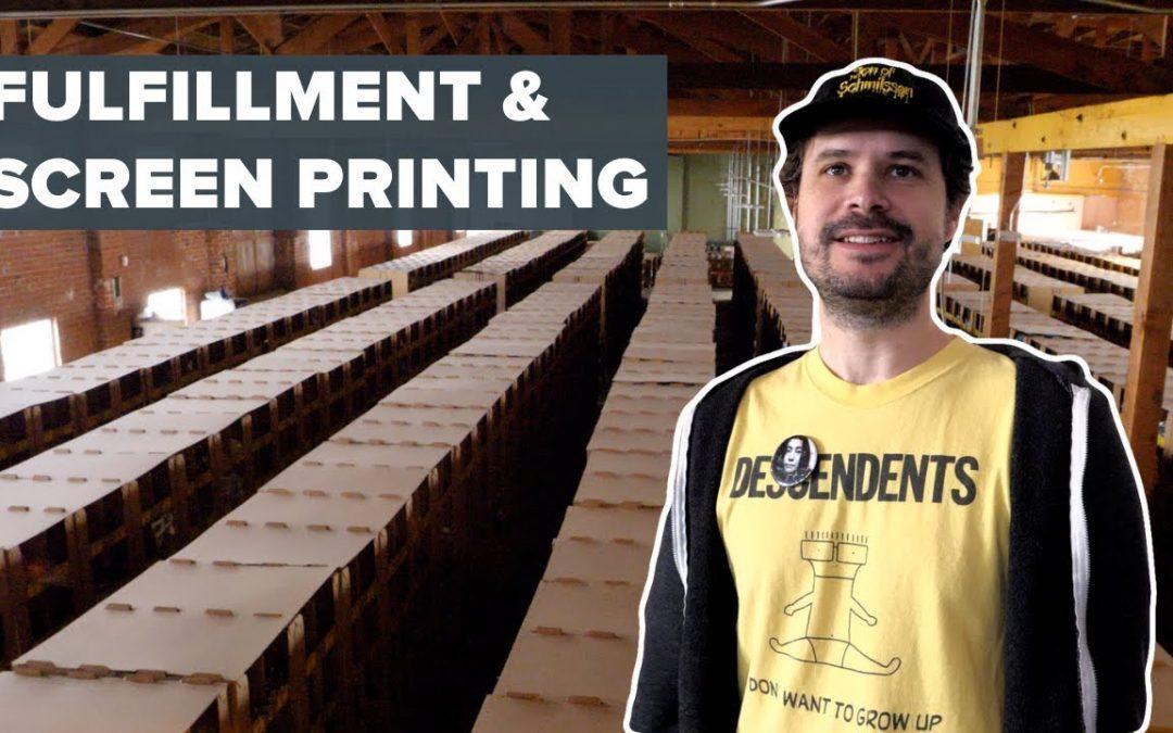 Hello Merch Shop Tour | 50,000 Square Foot Print Shop in Phoenix