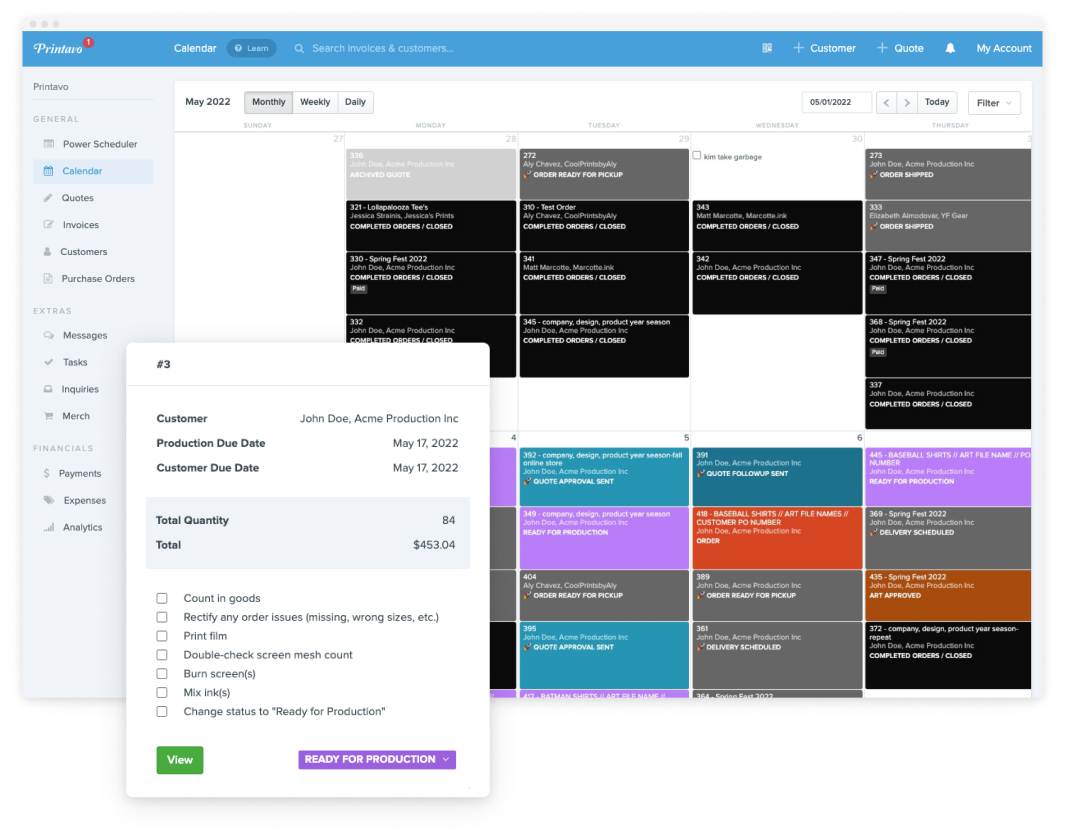 print production software management