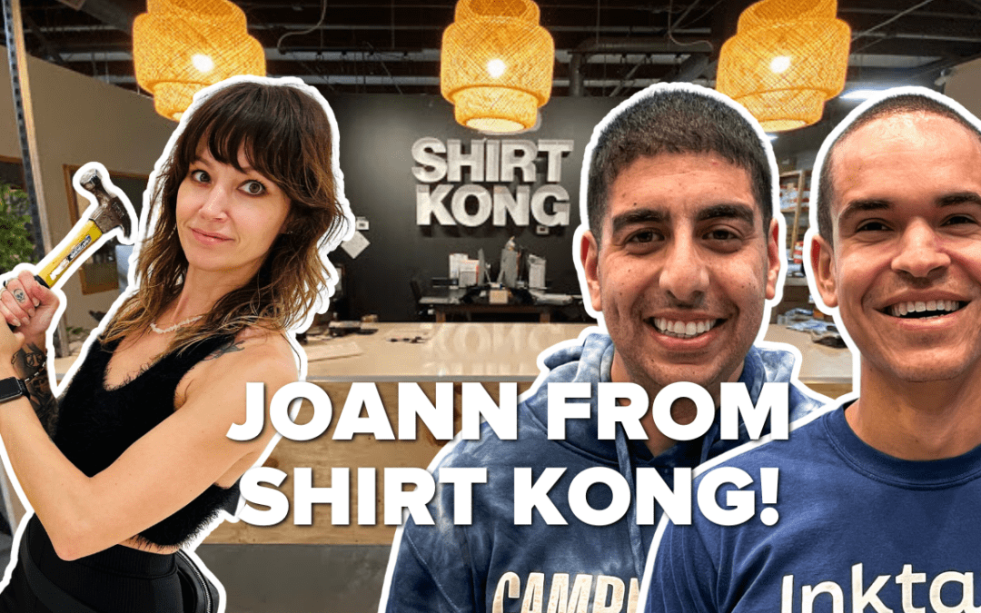 Power Couple Chronicles: Building Our Shop At Shirt Kong with JoAnn