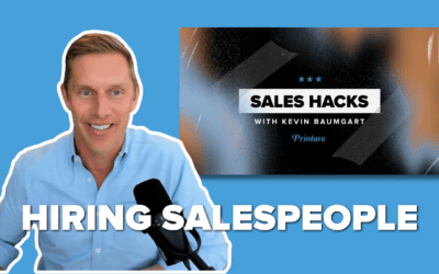 Sales Hacks: When to Hire a Salesperson